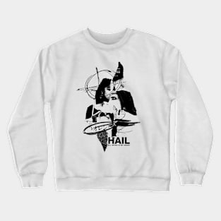 Hail all satan in my heart collage Crewneck Sweatshirt